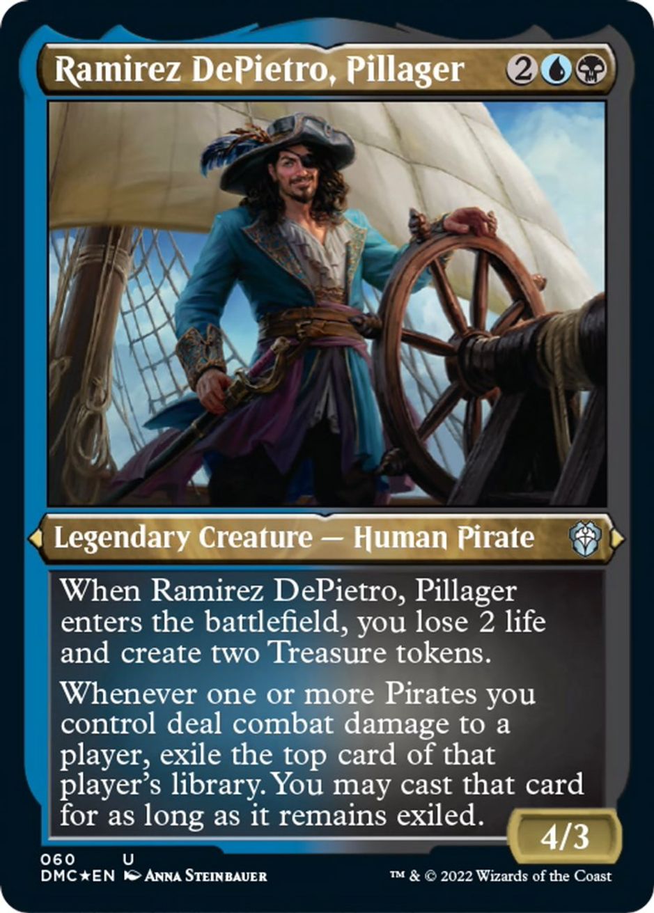 Ramirez DePietro, Pillager (Foil Etched) Commander Dominaria United
