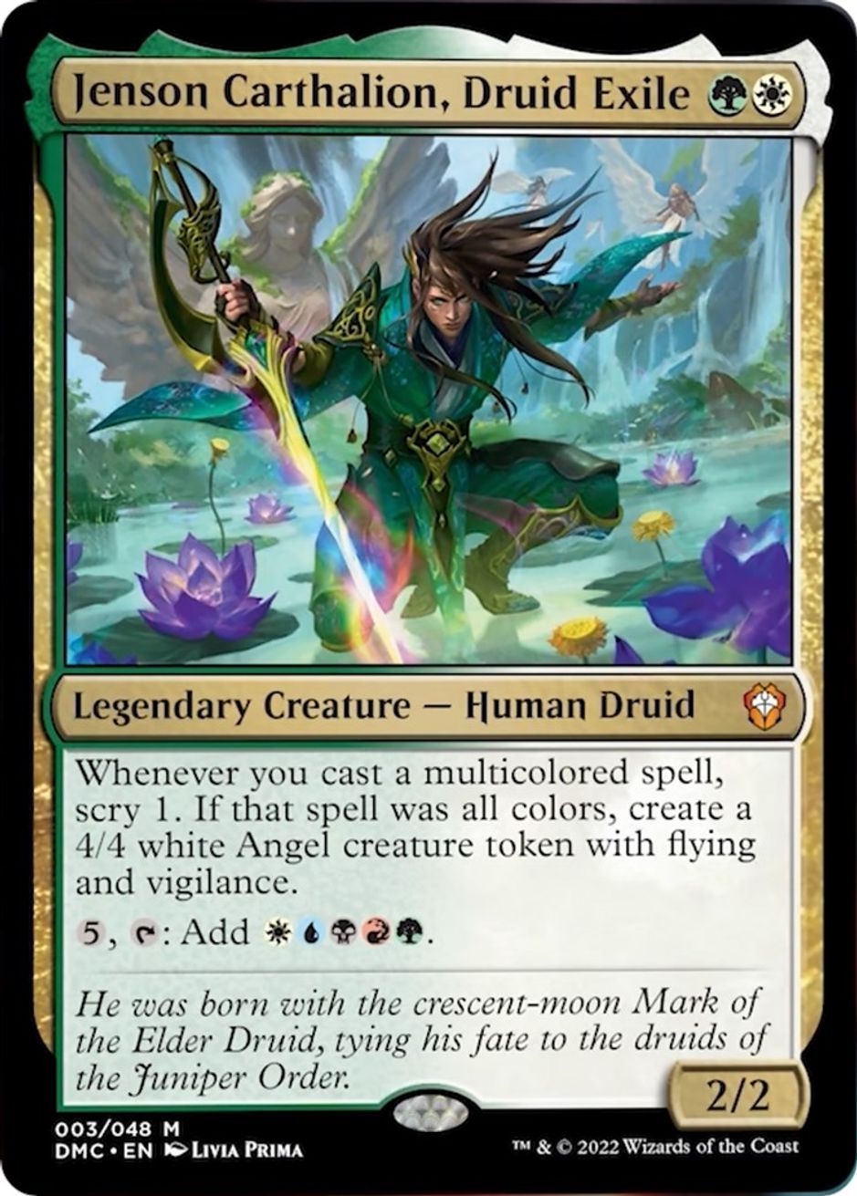 Jenson Carthalion, Druid Exile - Commander: Dominaria United - Magic ...