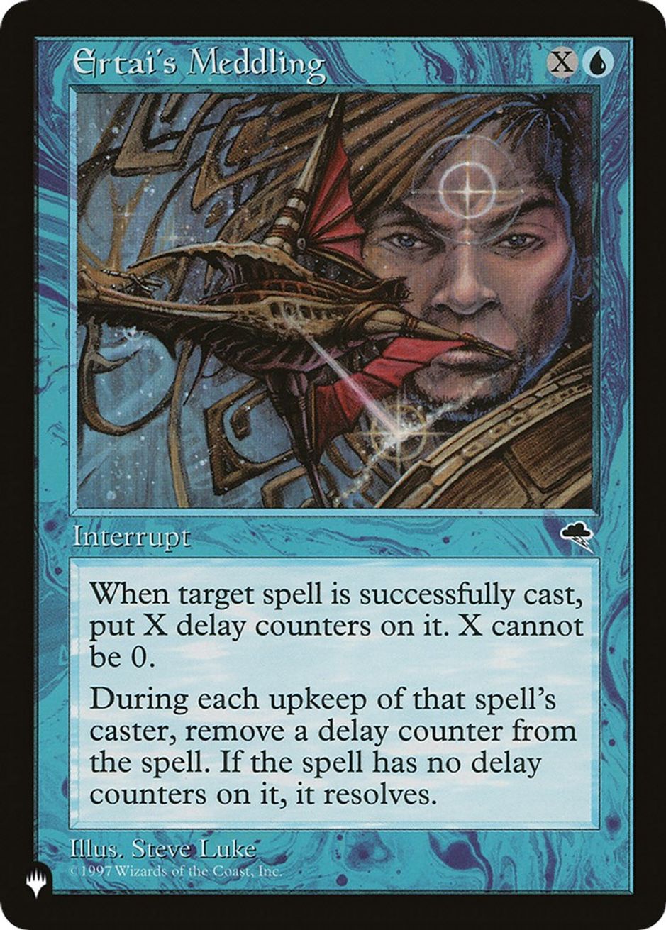 Magic: The Gathering - Ingerenza Di Ertai (Ertai's Meddling) - Tempest (Rara)