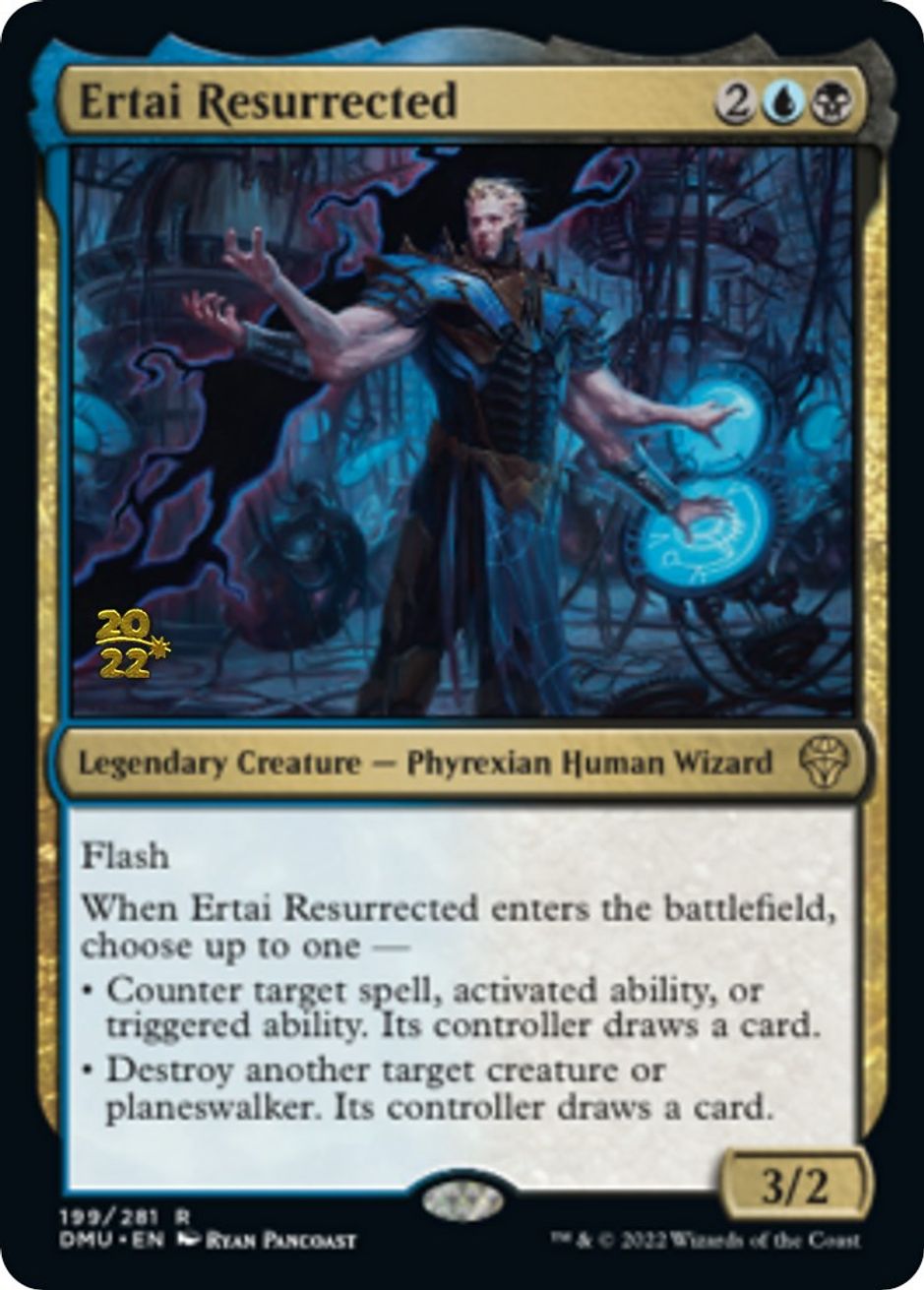 Ertai Resurrected Prerelease Cards Magic The Gathering