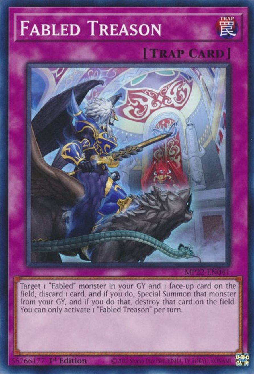 Fabled Treason 2022 Tin of the Pharaoh's Gods YuGiOh