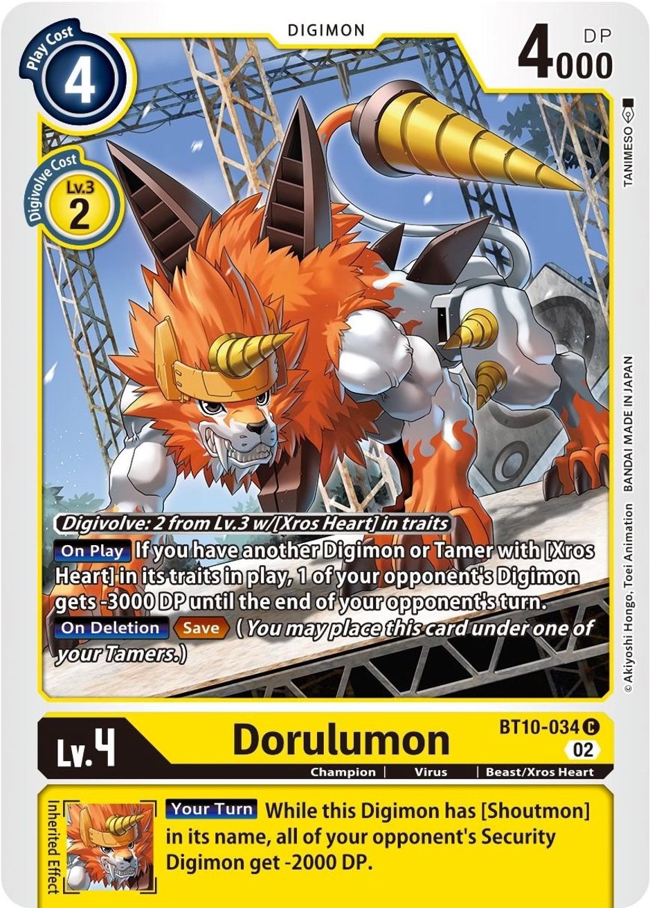 Dorulumon Xros Encounter Digimon Card Game