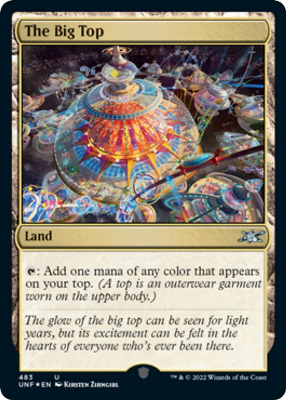 The Big Top (Galaxy Foil) Unfinity Magic The Gathering