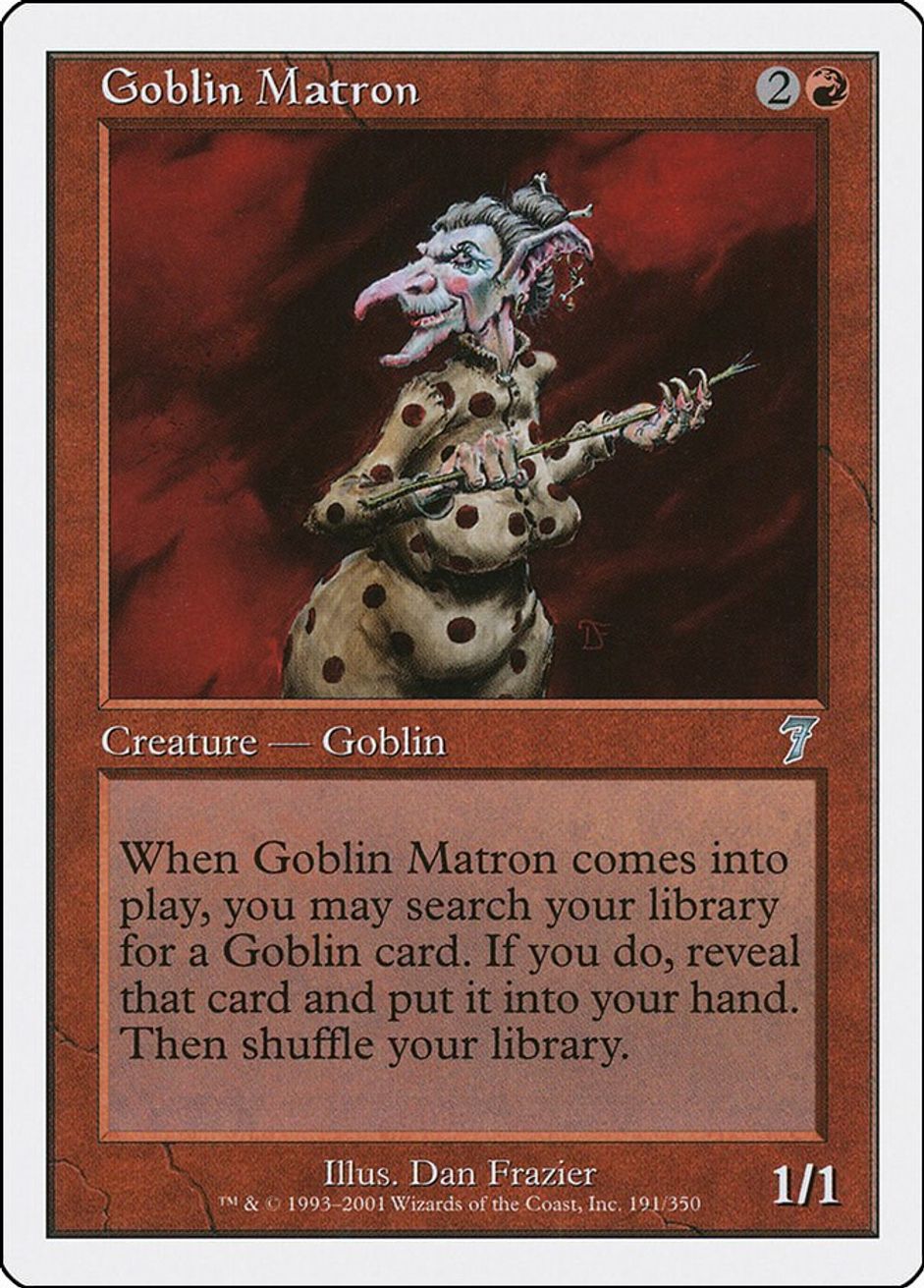 Goblin Matron - 7th Edition - Magic: The Gathering