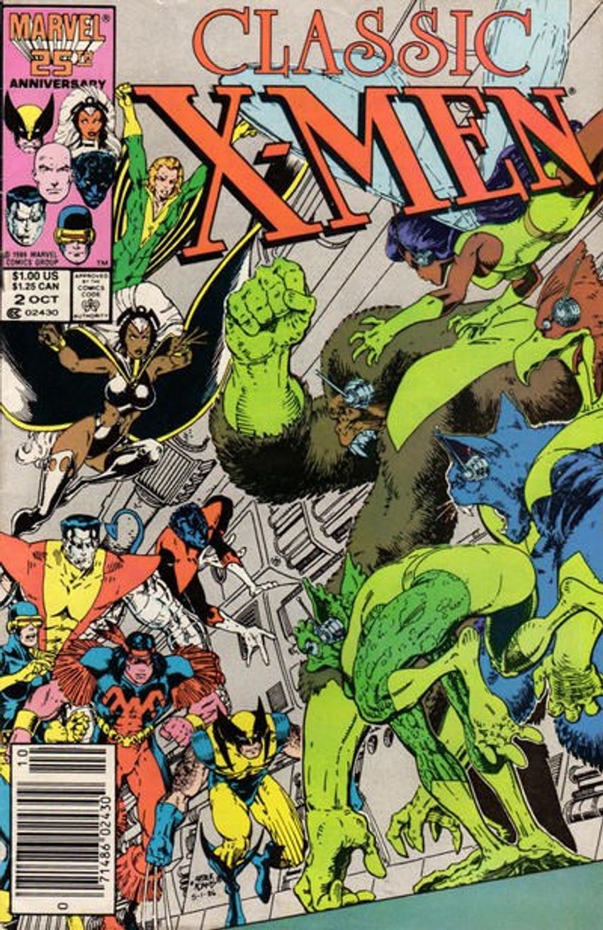 Classic X-Men #2 (Newsstand) - Classic X-Men (1986 Series) - Marvel Comics