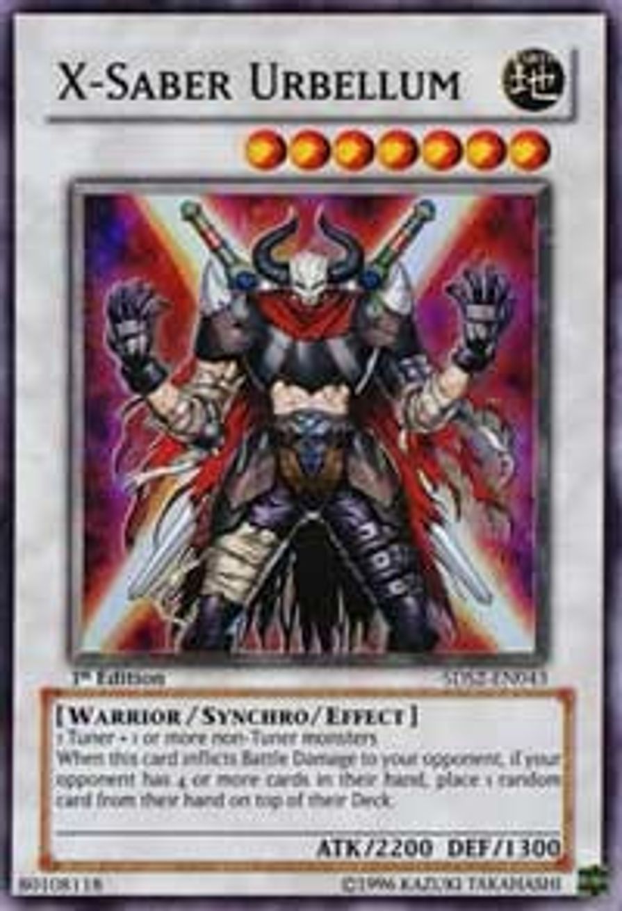 XSaber Urbellum 5D's Starter Deck 2009 YuGiOh