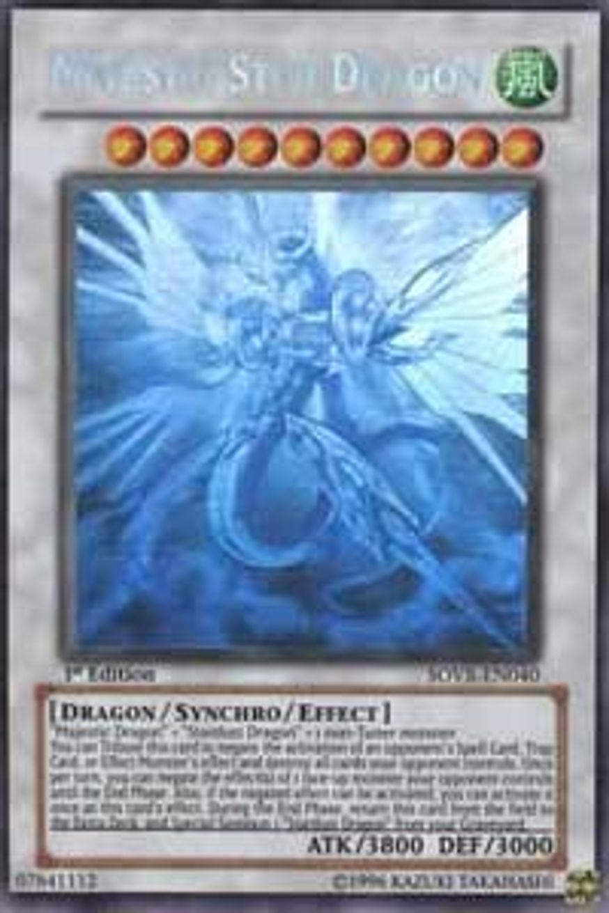 Majestic Star Dragon (Ghost Rare) Stardust Overdrive YuGiOh