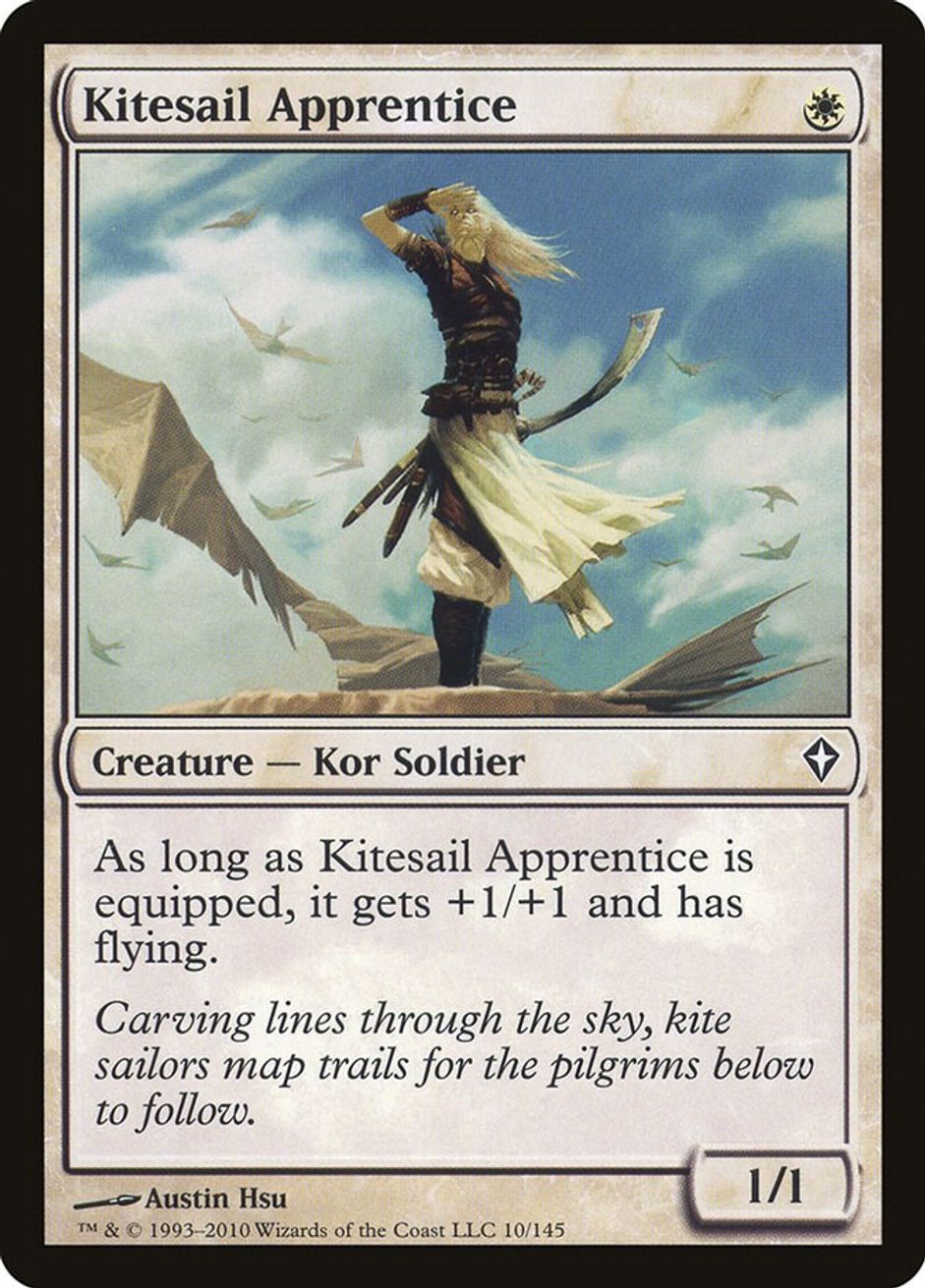 Kitesail Apprentice - Worldwake - Magic: The Gathering