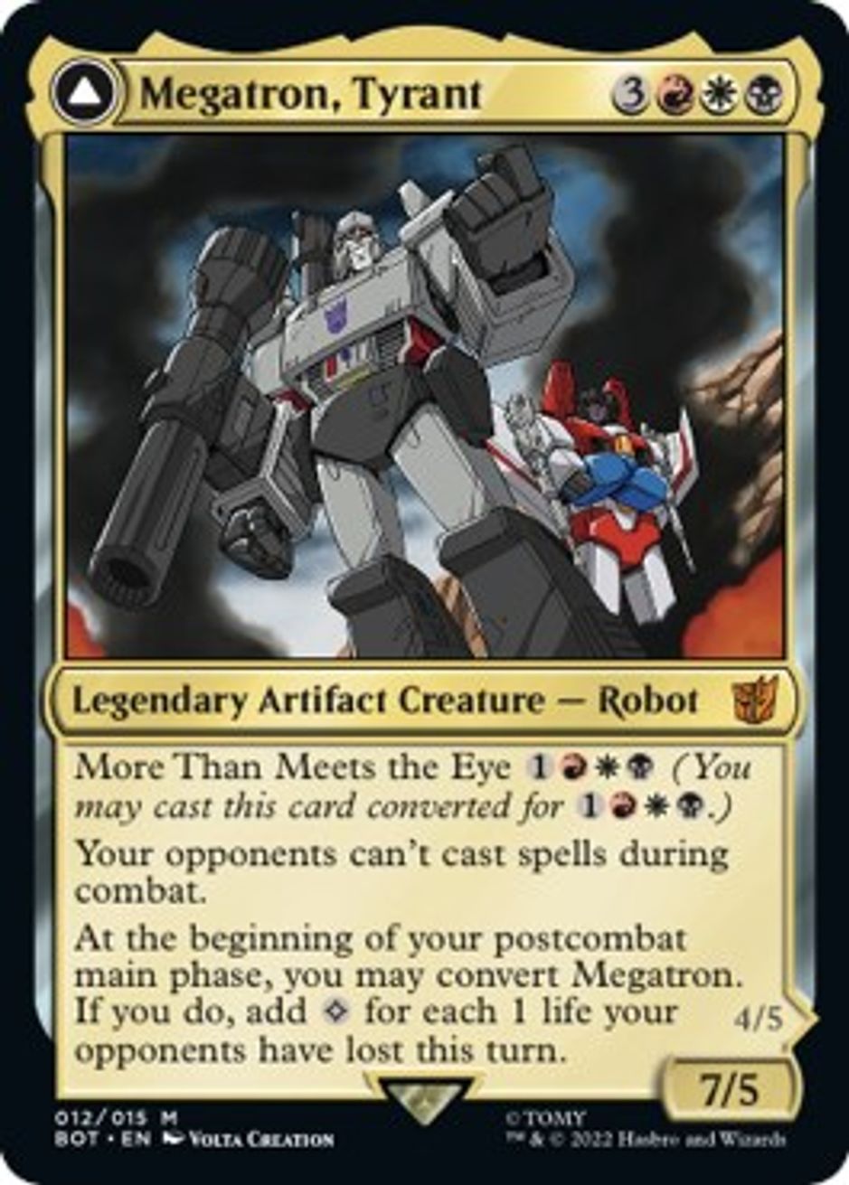 Megatron, Tyrant - Universes Beyond: Transformers - Magic: The Gathering