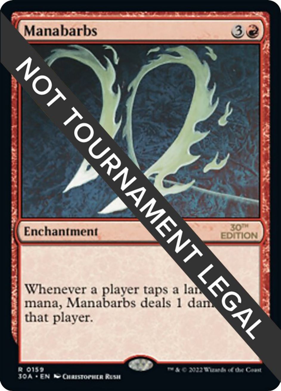 Manabarbs (M12-150) - rare - Foil
