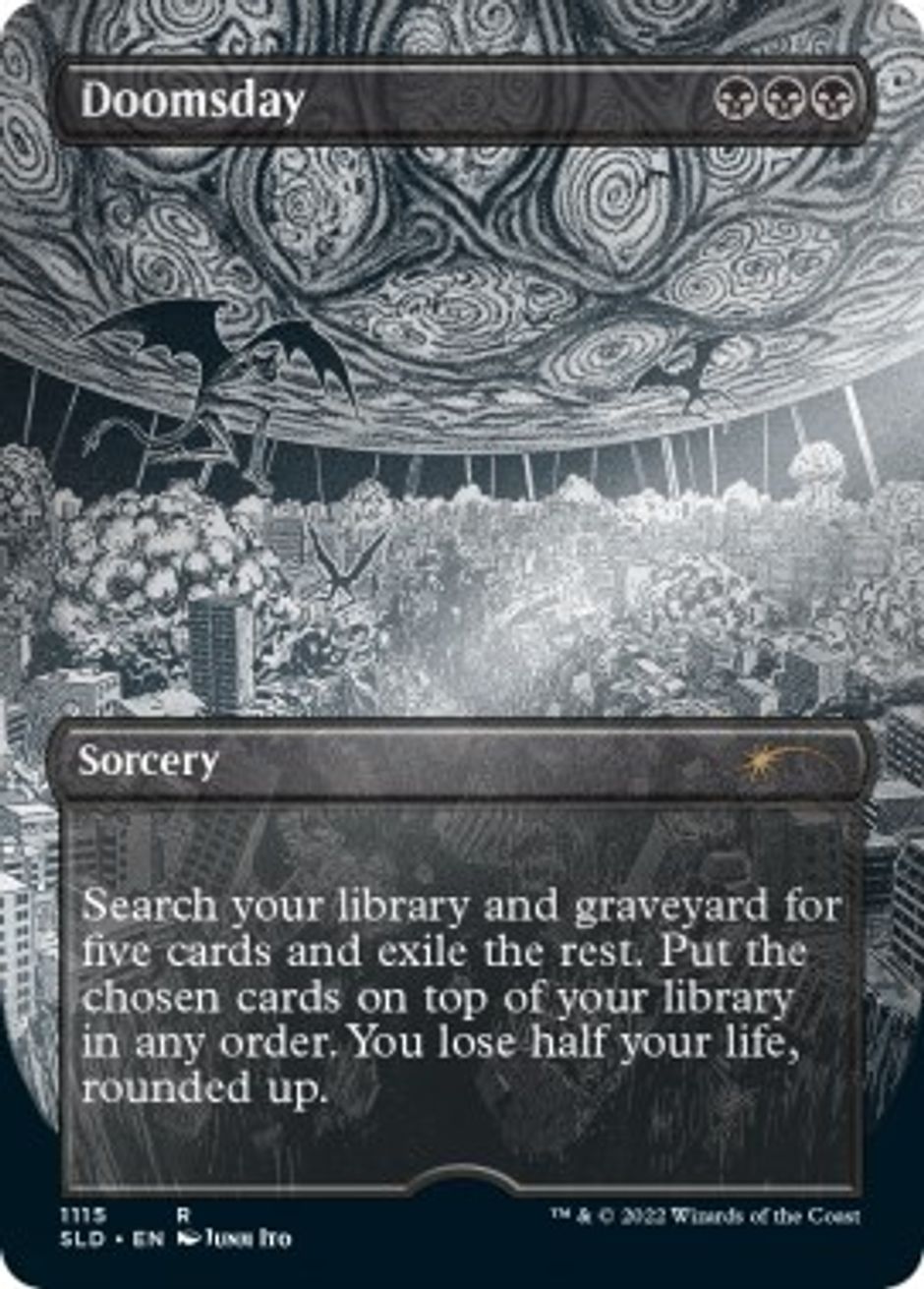 Doomsday (Borderless) (Foil Etched) Secret Lair Drop Series Magic
