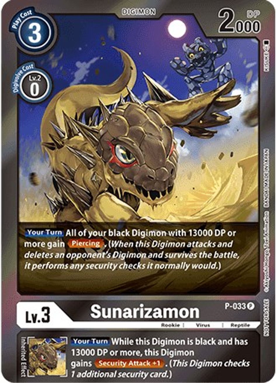 Sunarizamon (Gift Box 2022) Digimon Promotion Cards Digimon Card Game