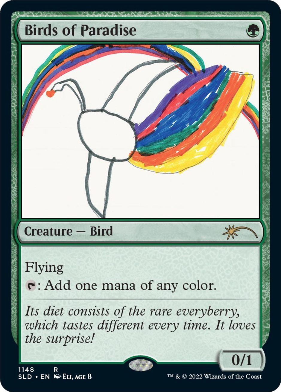 Birds of Paradise (1148) - Secret Lair Drop Series - Magic: The Gathering