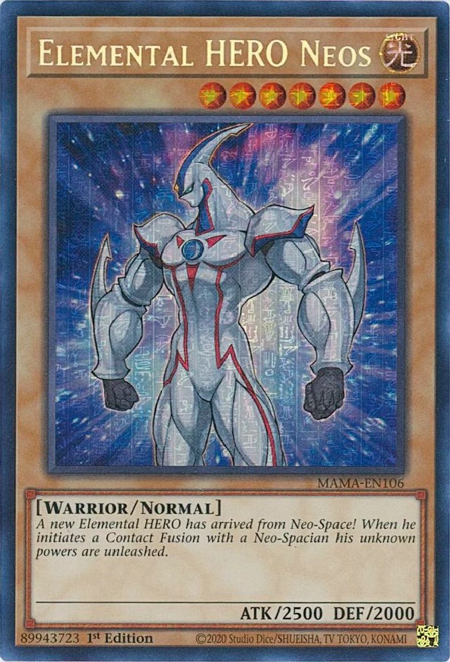 Elemental HERO Neos (Secret Pharaoh's Rare) - Magnificent Mavens - YuGiOh