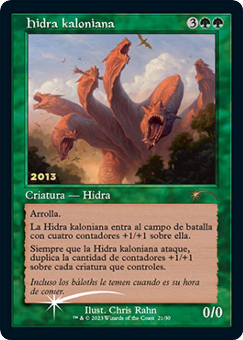 Kalonian Hydra (ES Exclusive) - 30th Anniversary Promos - Magic: The ...