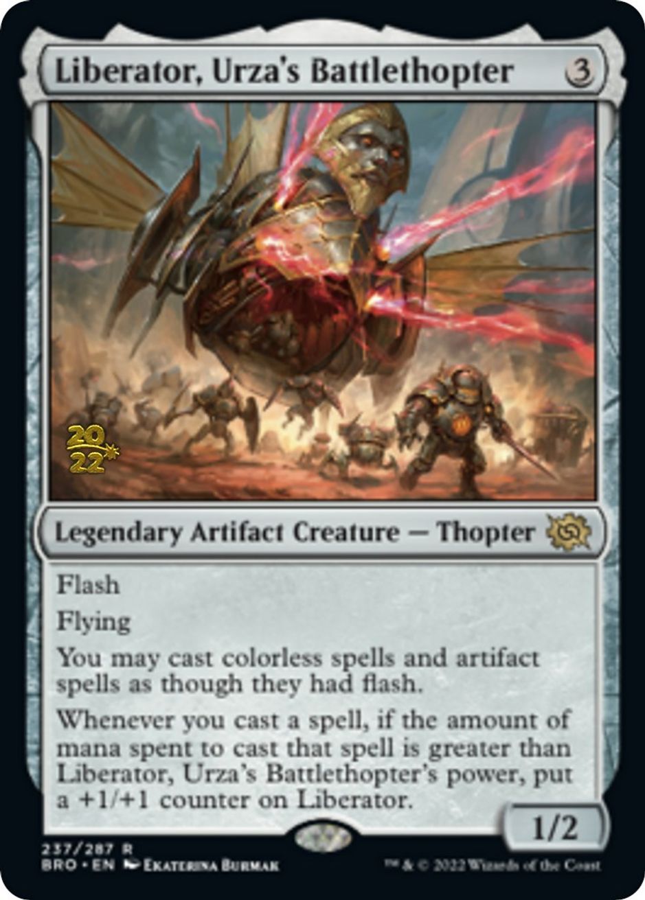 Liberator, Urza's Battlethopter - Prerelease Cards - Magic: The Gathering