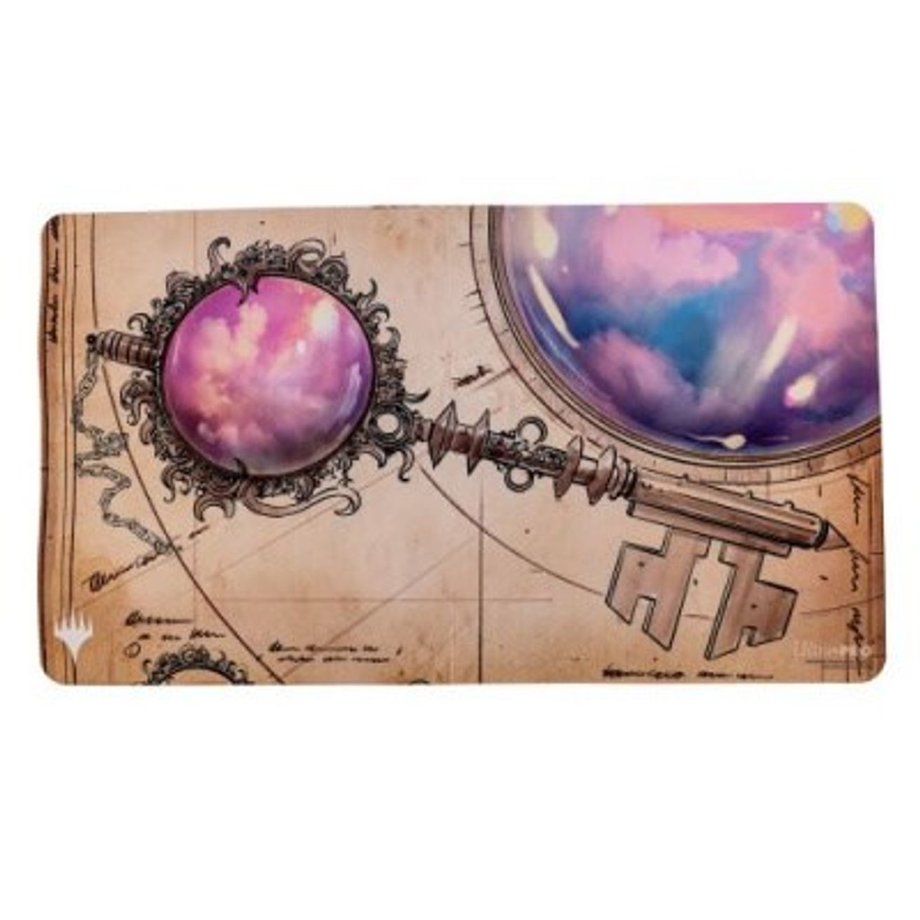 The Brothers' War Schematic Art Cloud Key Playmat for Magic The