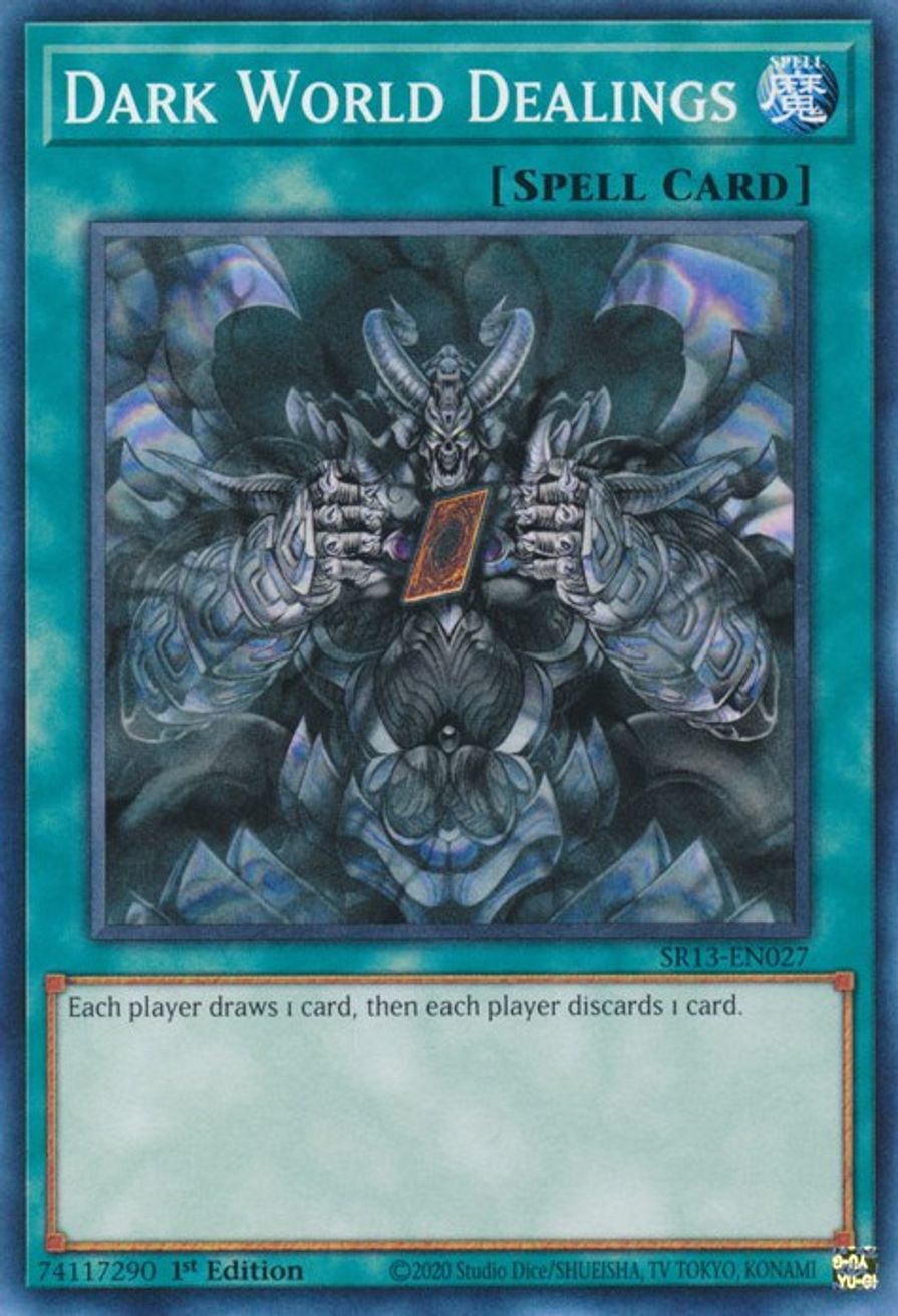 Dark World Dealings Structure Deck Dark World YuGiOh