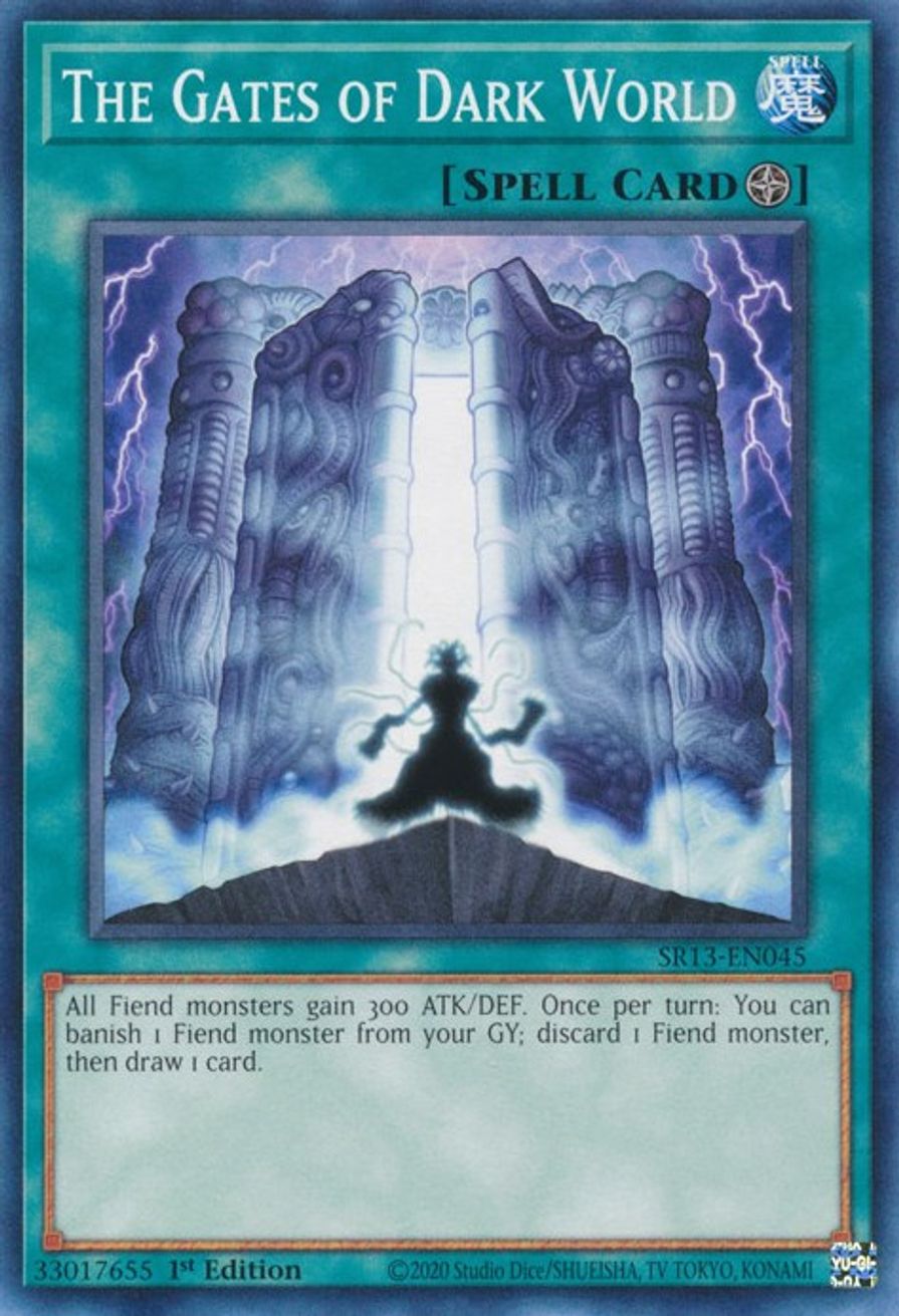 The Gates of Dark World Structure Deck Dark World YuGiOh