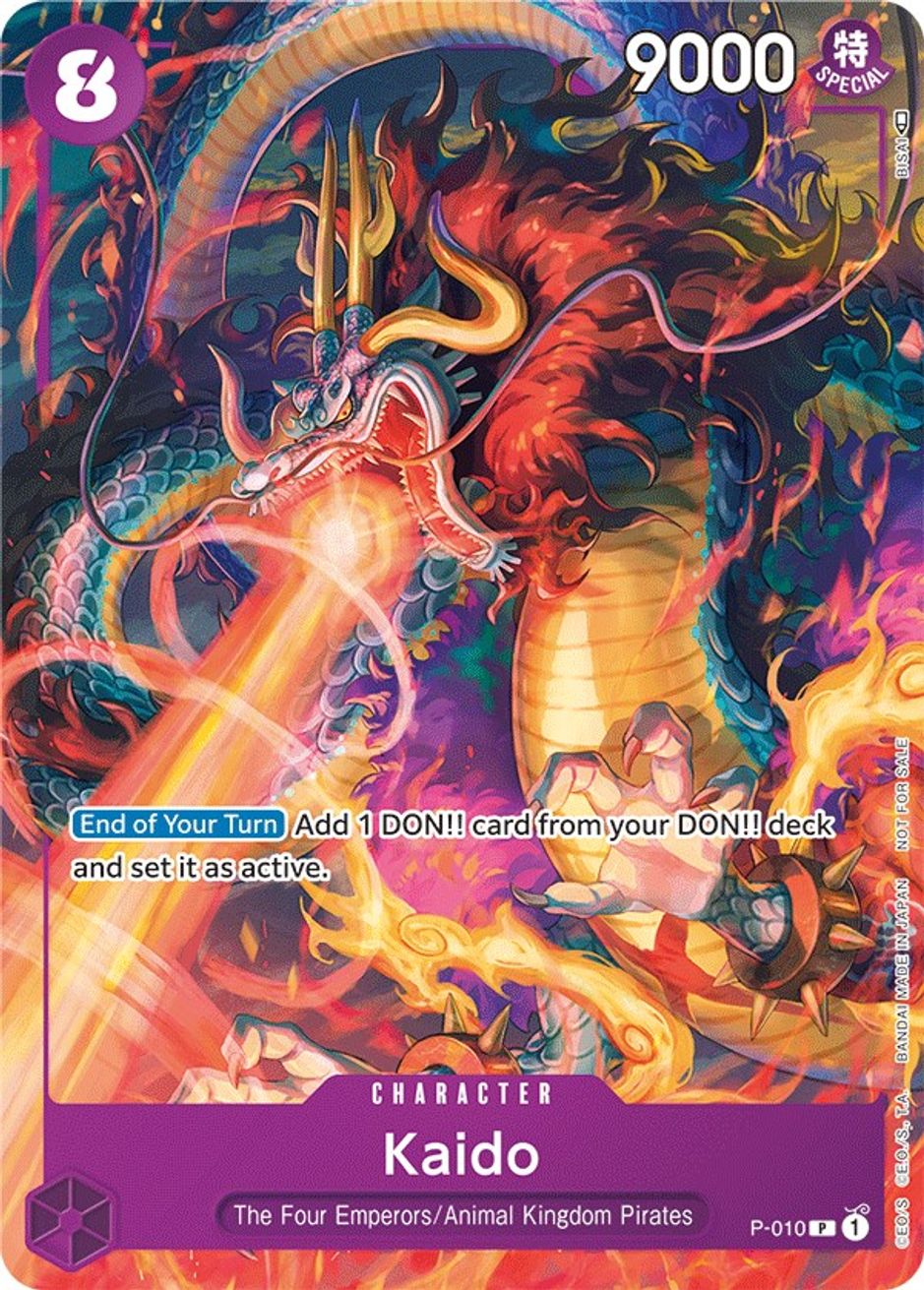 One Piece Tcg Kaido Tournament Pack Vol Promo P Near Mint | Hot Sex Picture