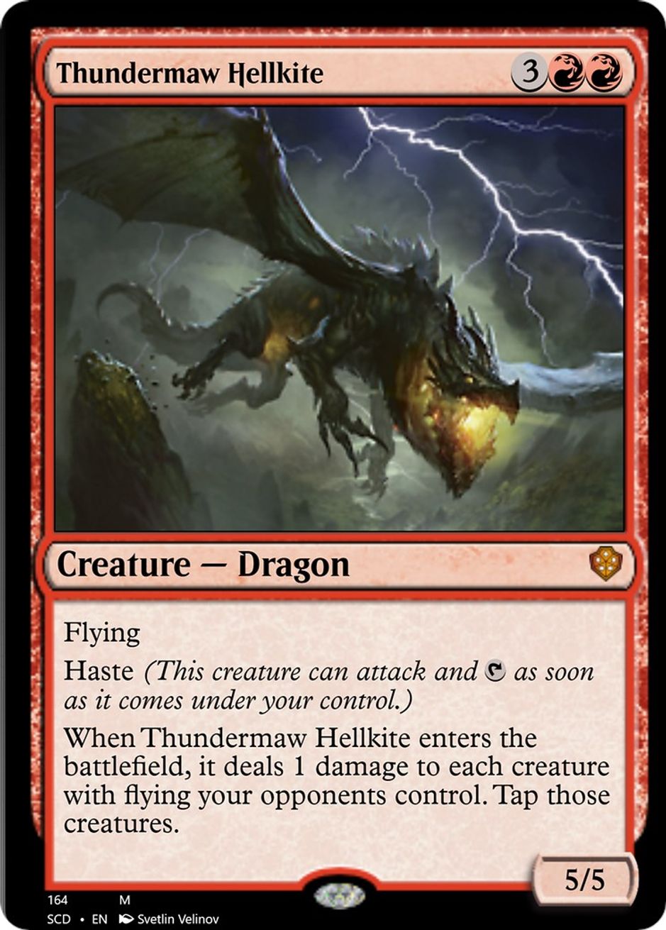 Thundermaw Hellkite - Starter Commander Decks - Magic: The Gathering