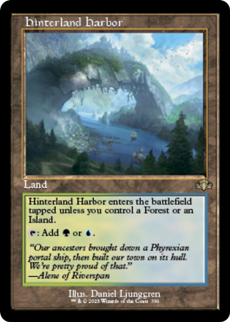 Hinterland Harbor (Retro Frame) - Dominaria Remastered - Magic: The ...