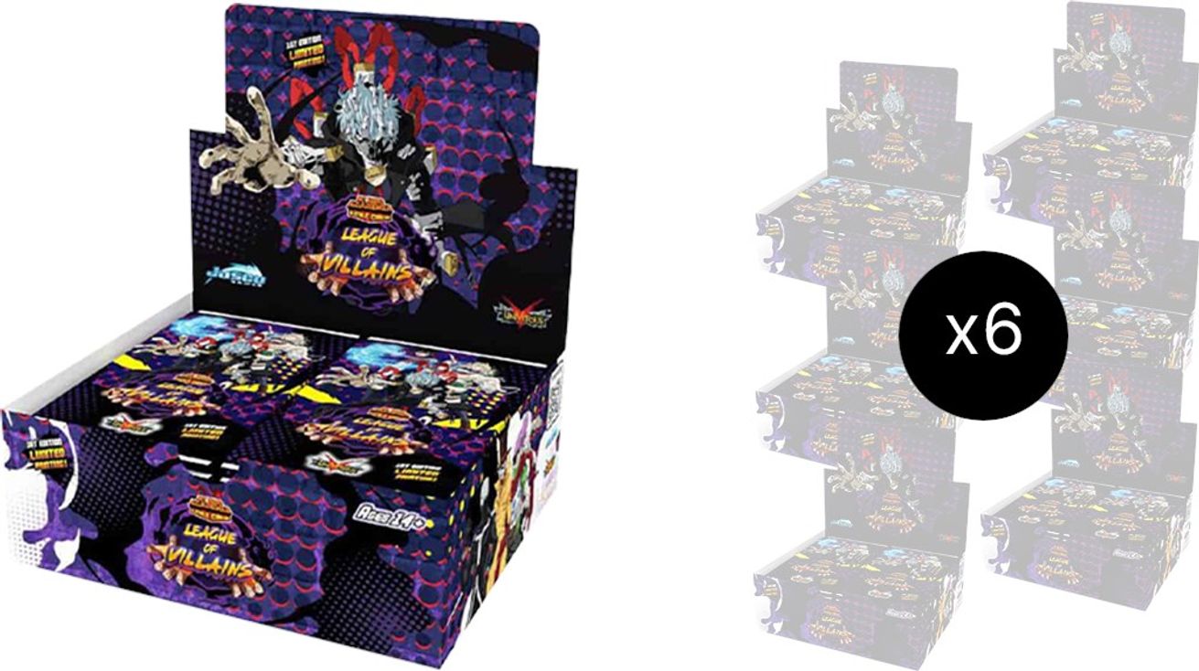 My Hero Academia League of Villains Booster Box Case [1st Edition