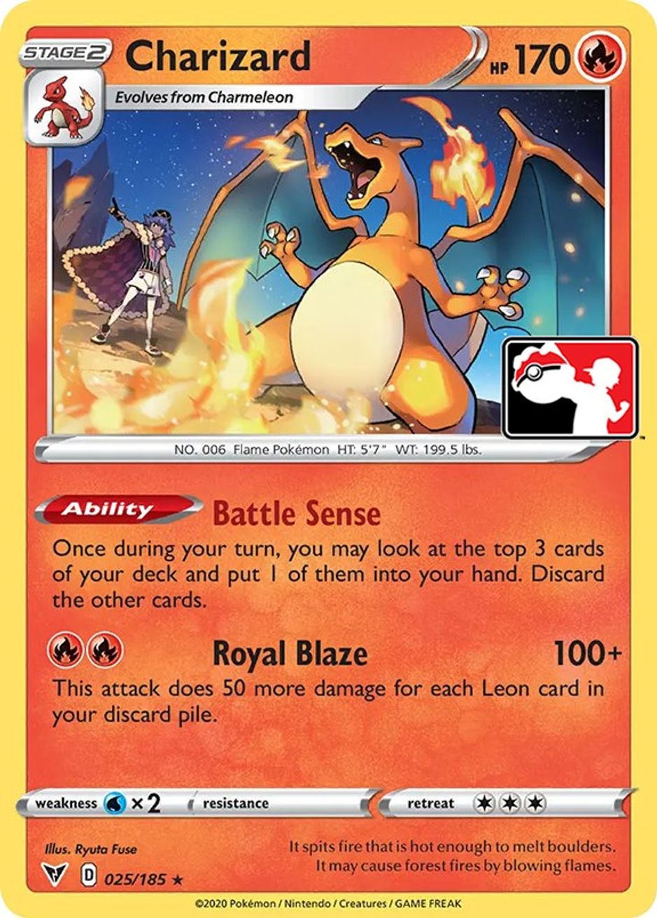 Charizard - Prize Pack Series Cards - Pokemon