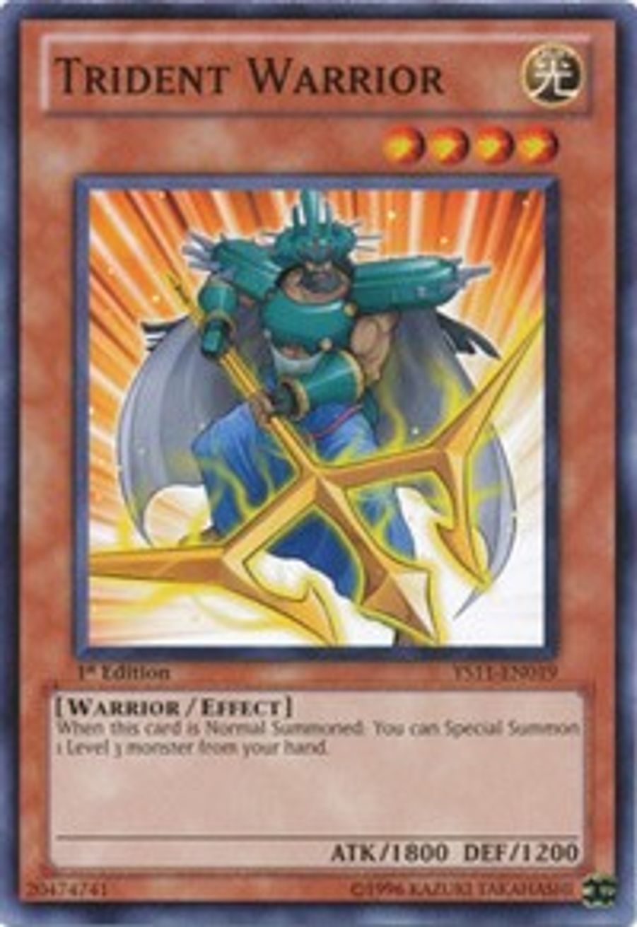 Trident Warrior Starter Deck Dawn of the Xyz YuGiOh
