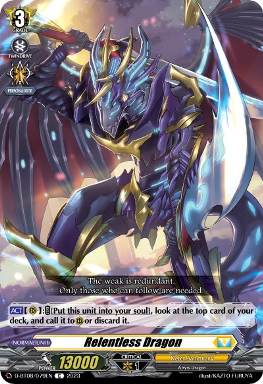 Relentless Dragon - Minerva Rising - Cardfight Vanguard