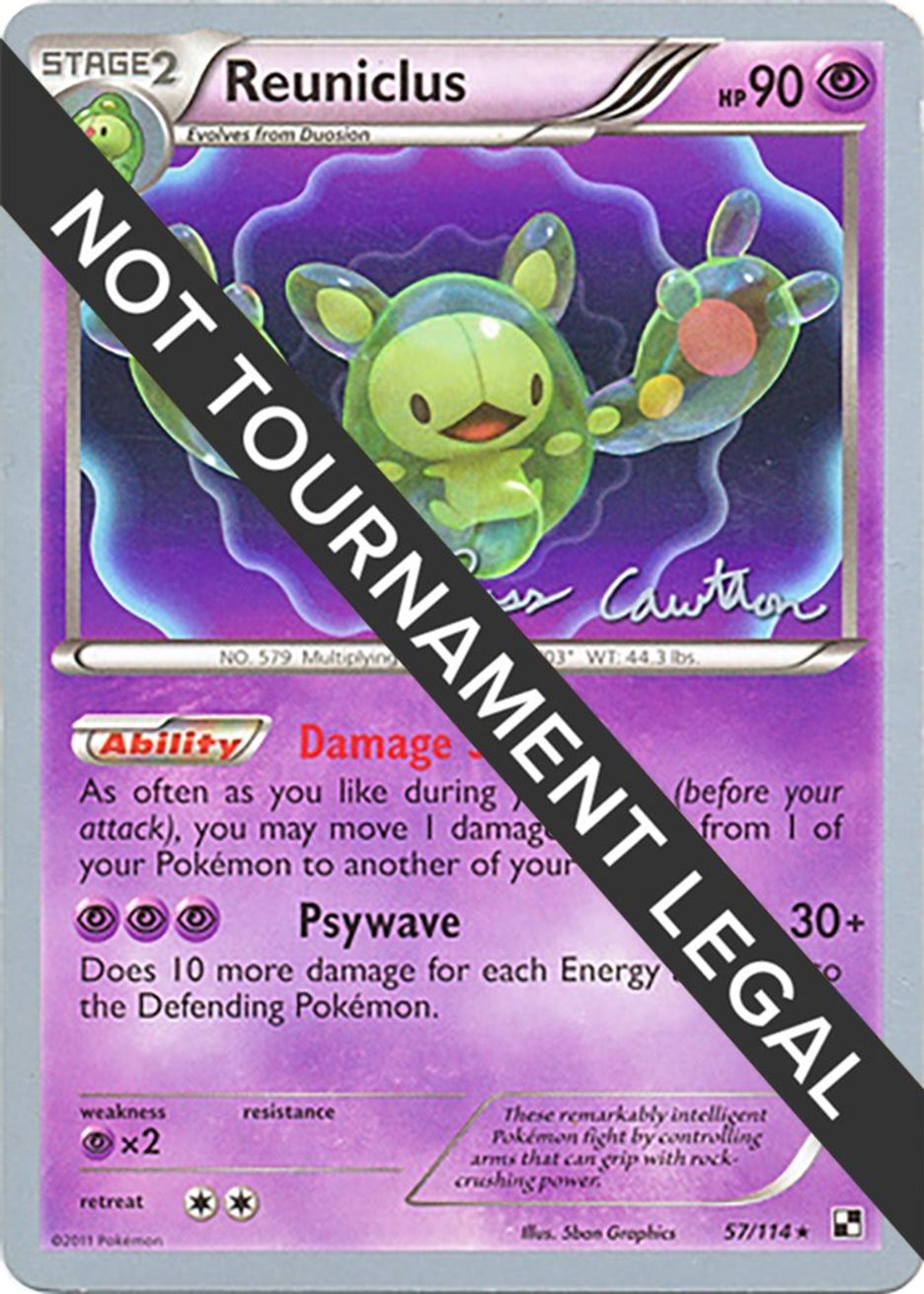 Reuniclus 2011 Ross Cawthon World Championship Decks Pokemon 6897