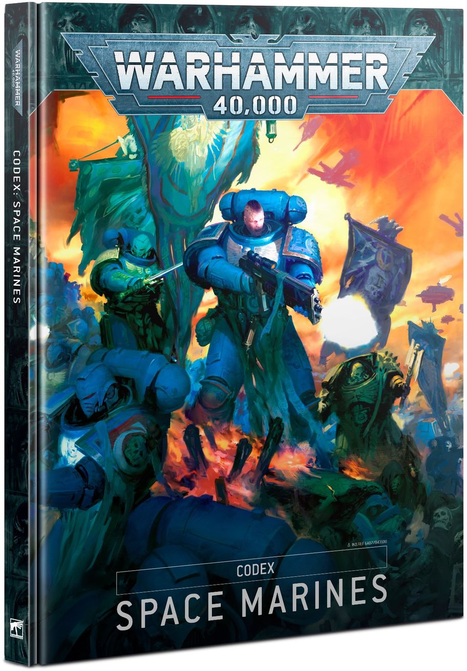 Warhammer 40K - Codex: Space Marines - Games Workshop Codexes ...