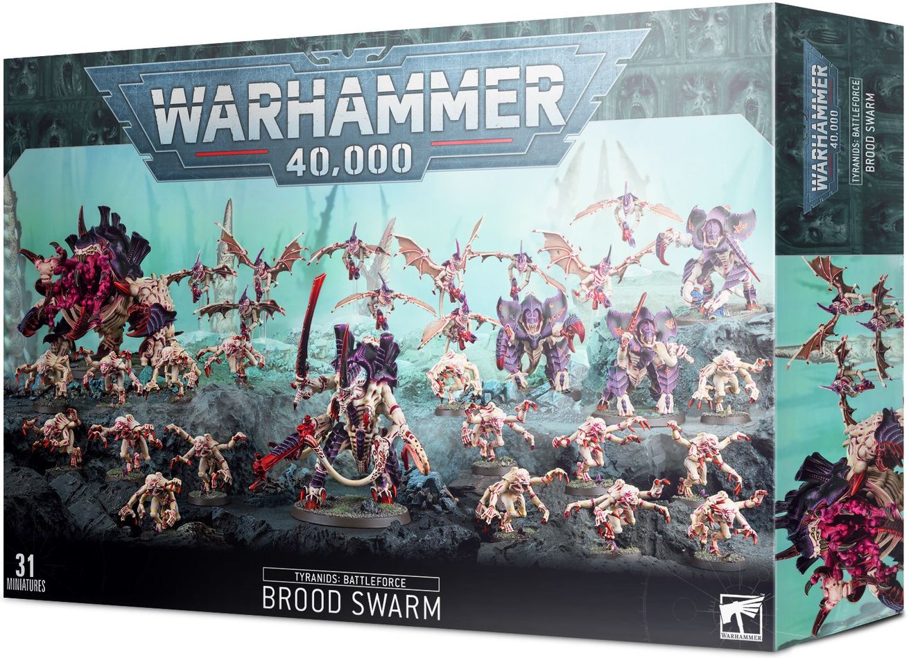 Warhammer 40K Tyranids Battleforce Brood Swarm Warhammer Plastic Box Sets Warhammer