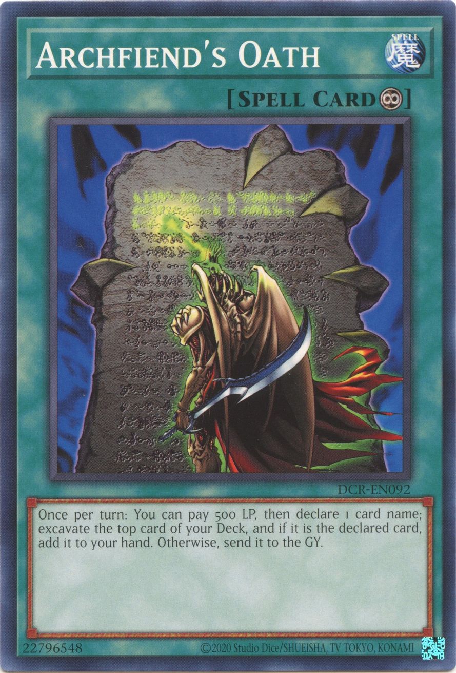 Yu-Gi-Oh! - Archfiend's Roar (DCR-099) - Dark Crisis