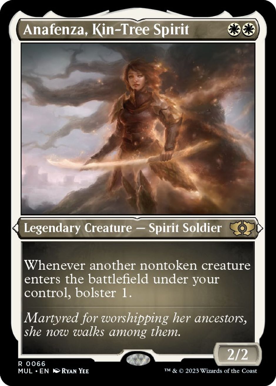 Anafenza, Kin-Tree Spirit (Foil Etched) - March of the Machine ...