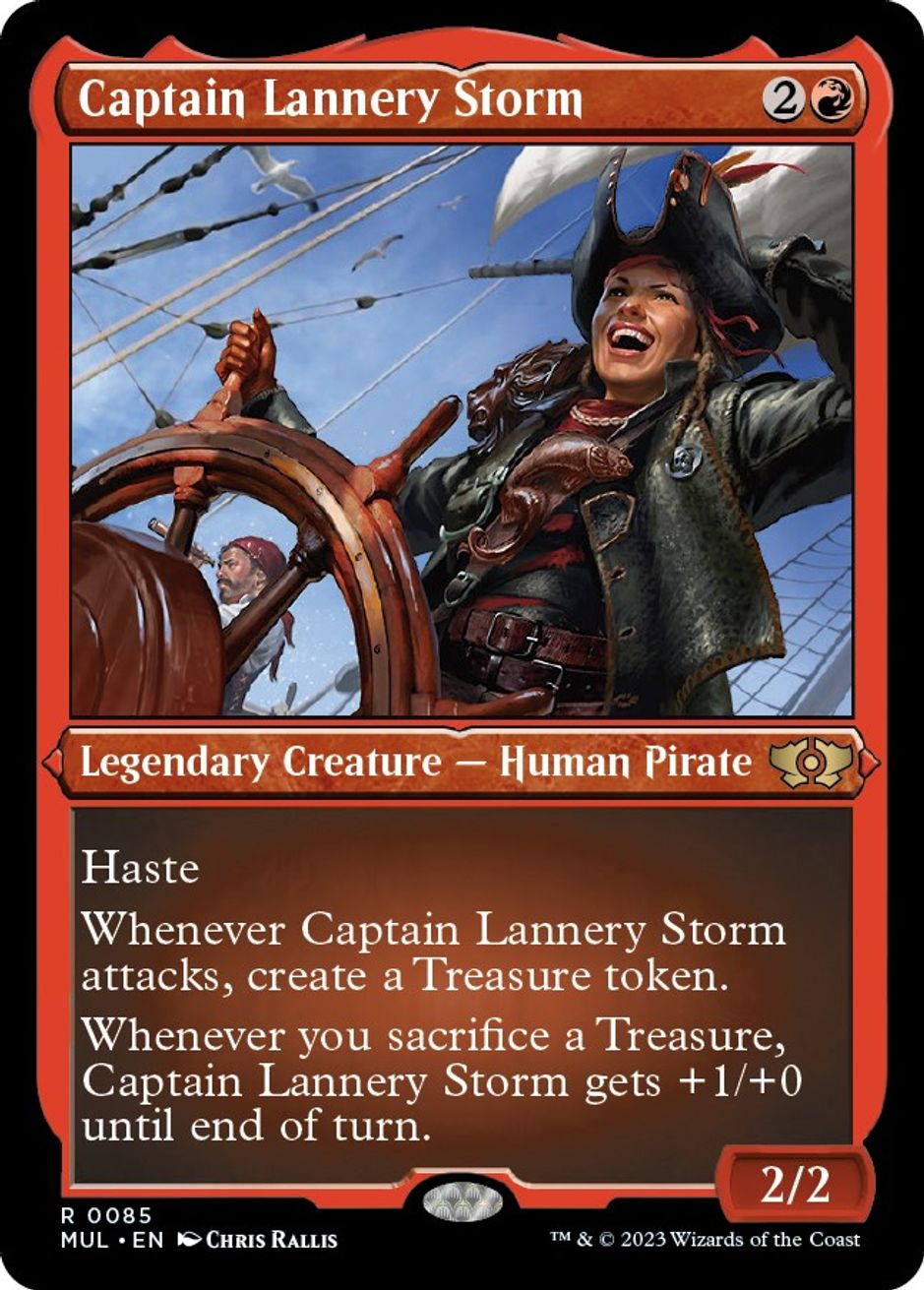 Captain Lannery Storm (Foil Etched) - March of the Machine: Multiverse ...