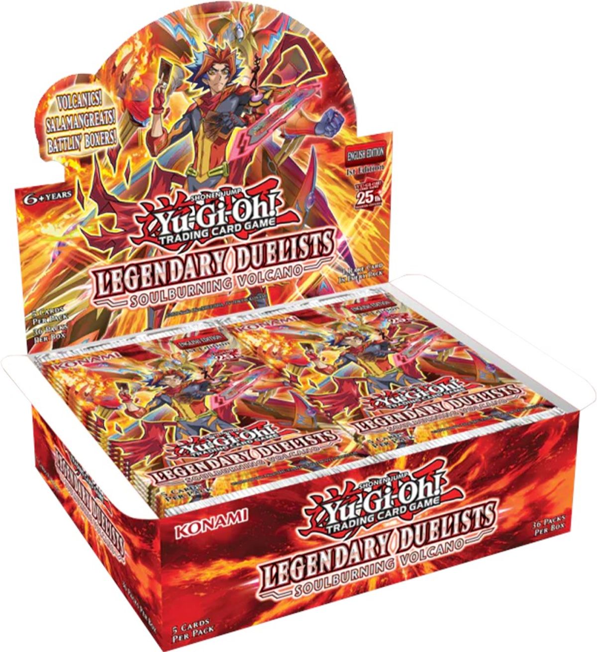 Legendary Duelists: Soulburning Volcano Booster Box [1st Edition ...