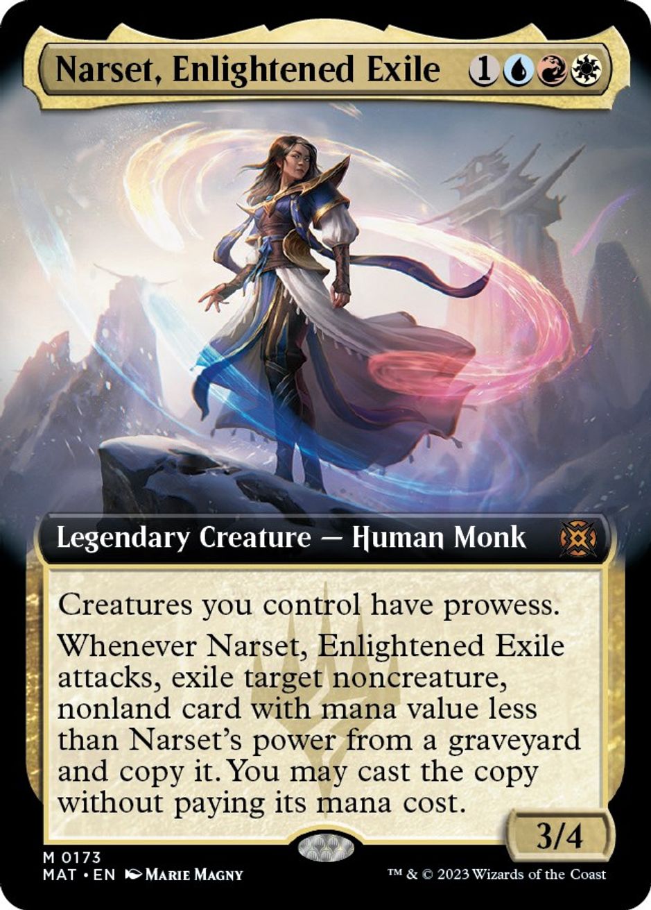 Narset, Enlightened Exile (Extended Art) March of the Machine The
