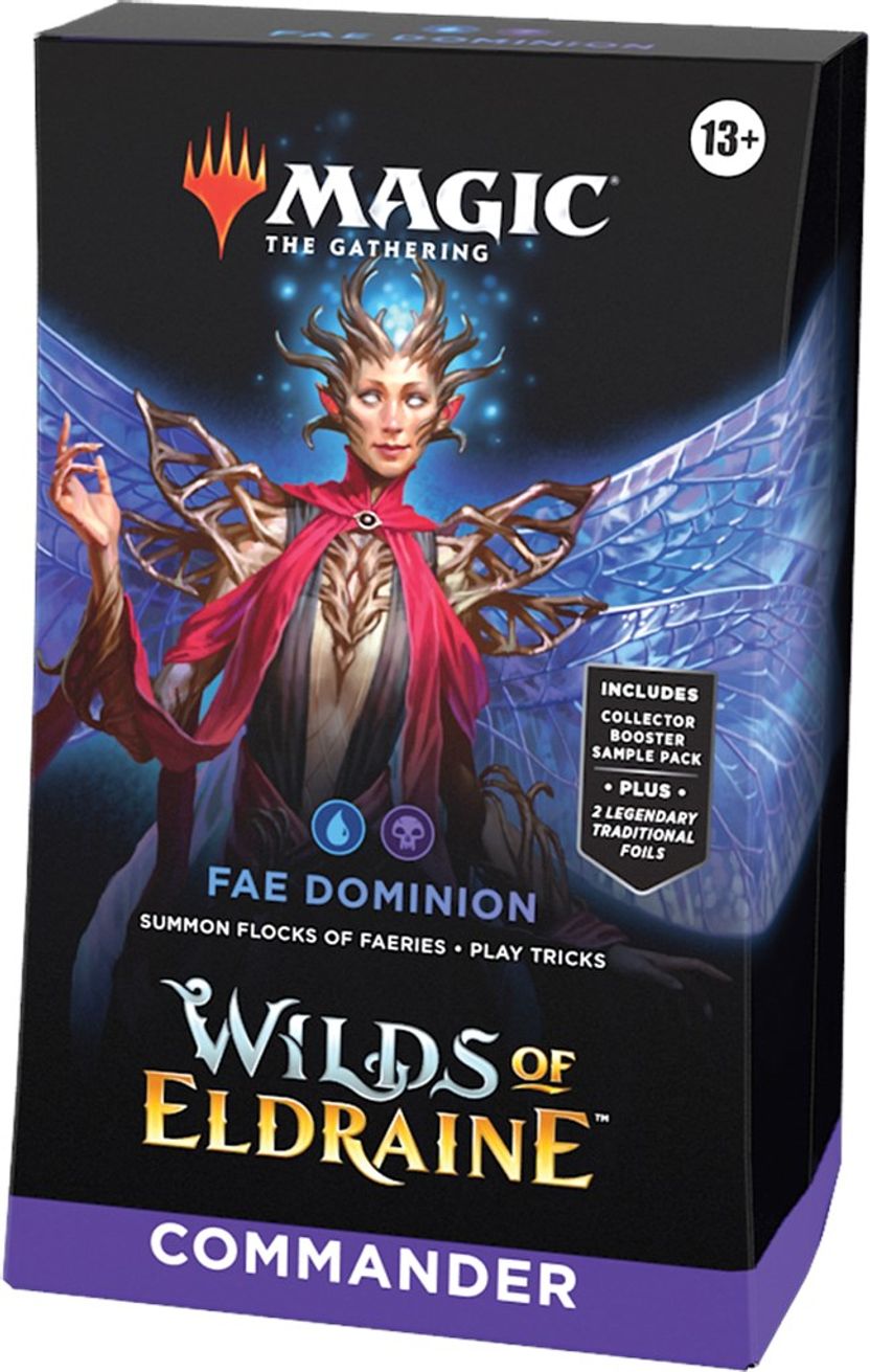 Wilds of Eldraine Commander Deck Fae Dominion Commander Wilds of