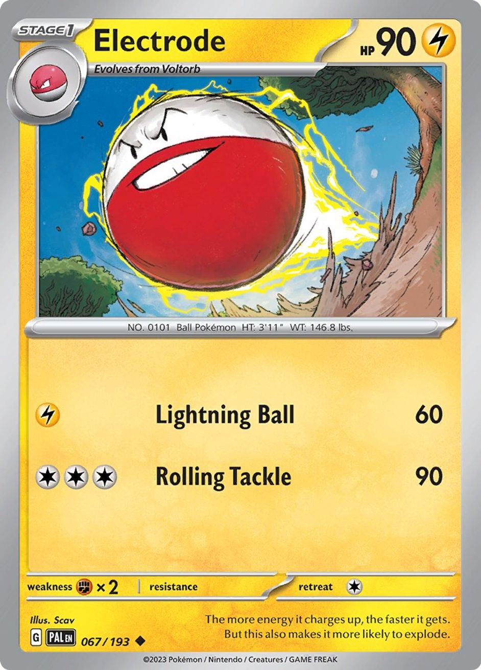 Electrode - SV02: Paldea Evolved - Pokemon