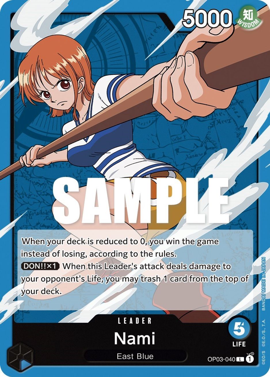 Nami (040) Pillars of Strength One Piece Card Game