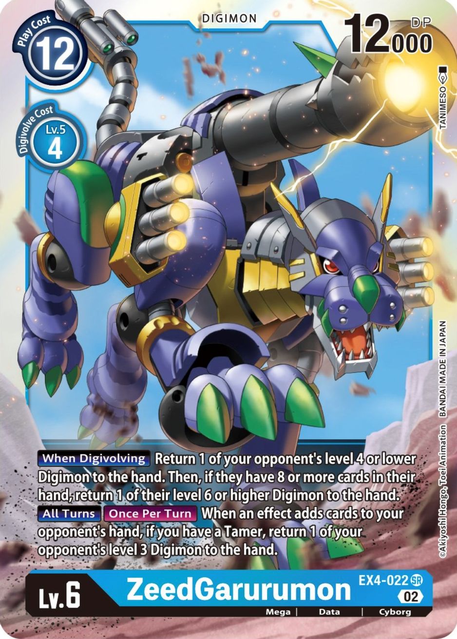 ZeedGarurumon - Alternative Being Booster - Digimon Card Game