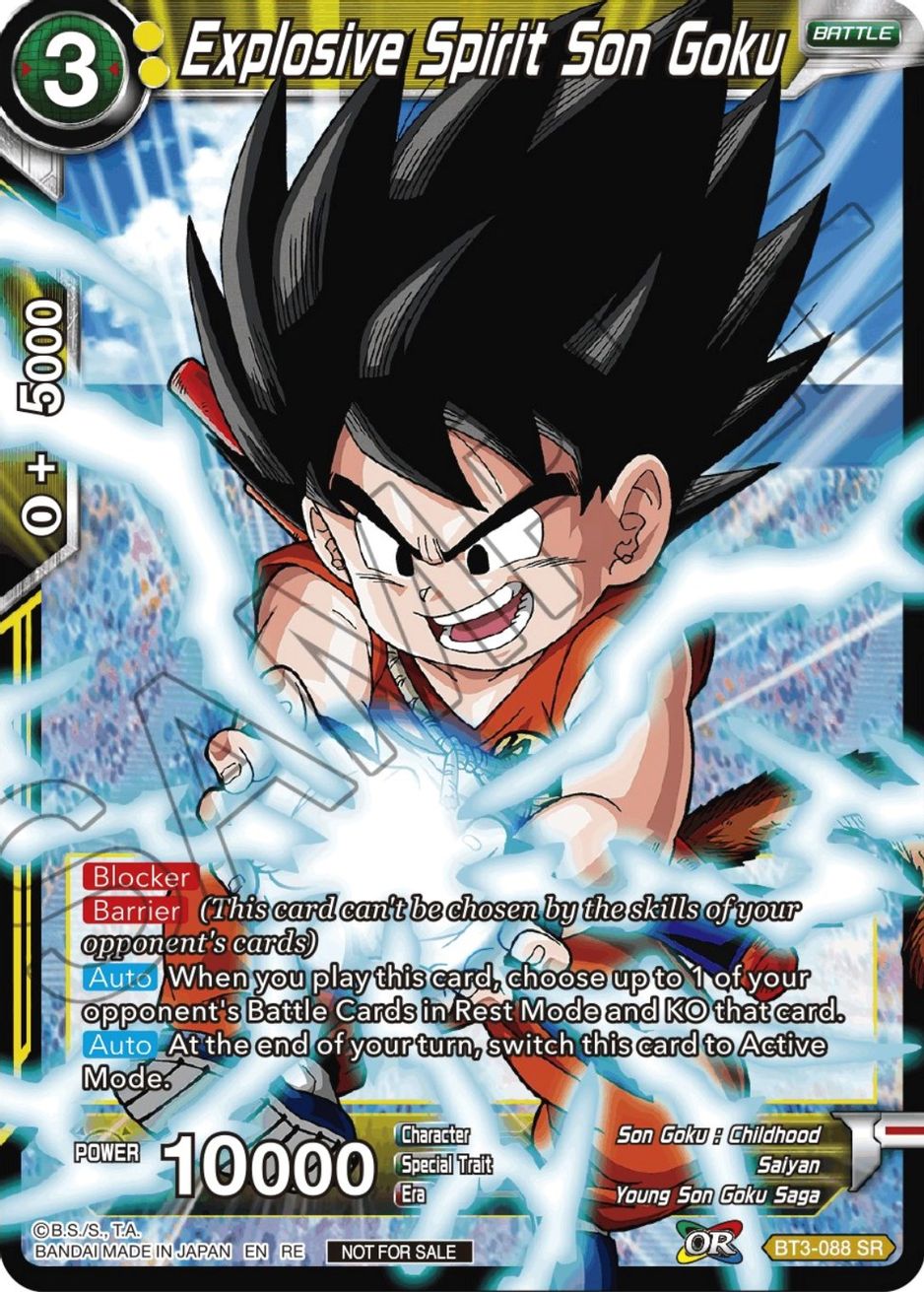 Explosive Spirit Son Goku (Championship Selection Pack 2023 Vol.2