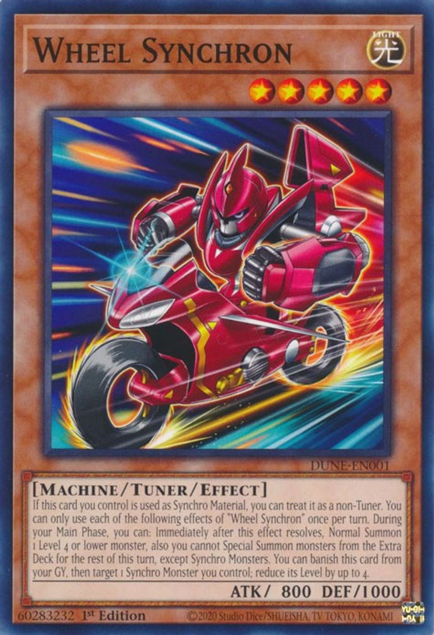 Wheel Synchron Duelist Nexus YuGiOh