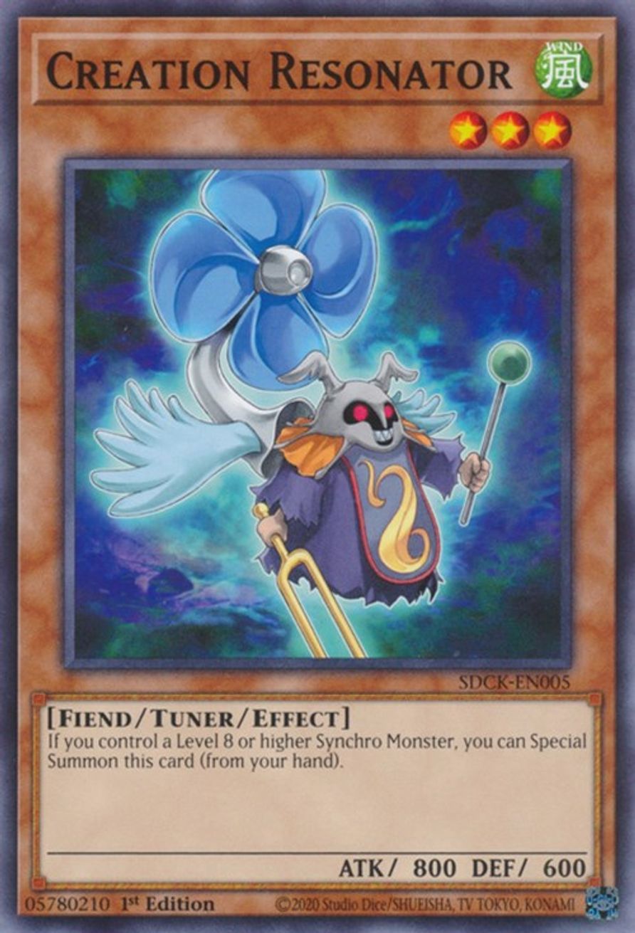 Creation Resonator Structure Deck The Crimson King YuGiOh