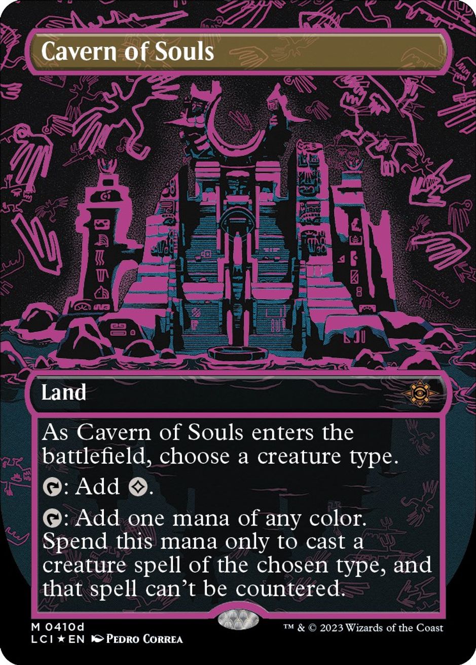 Cavern Of Souls (0410d) (Borderless) - The Lost Caverns Of Ixalan ...