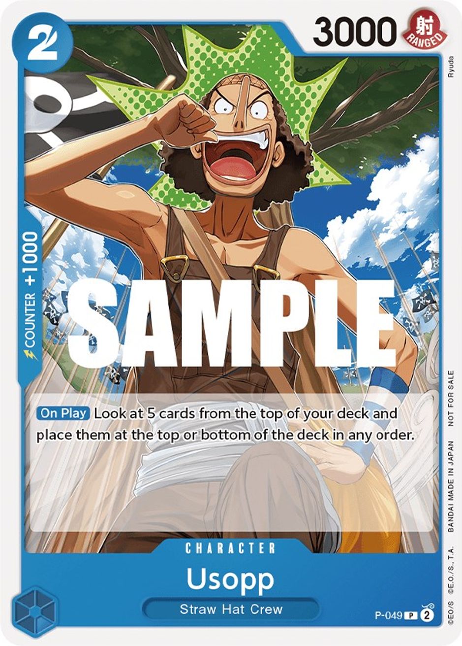 Usopp (Sealed Battle Kit Vol. 1) - One Piece Promotion Cards - One ...