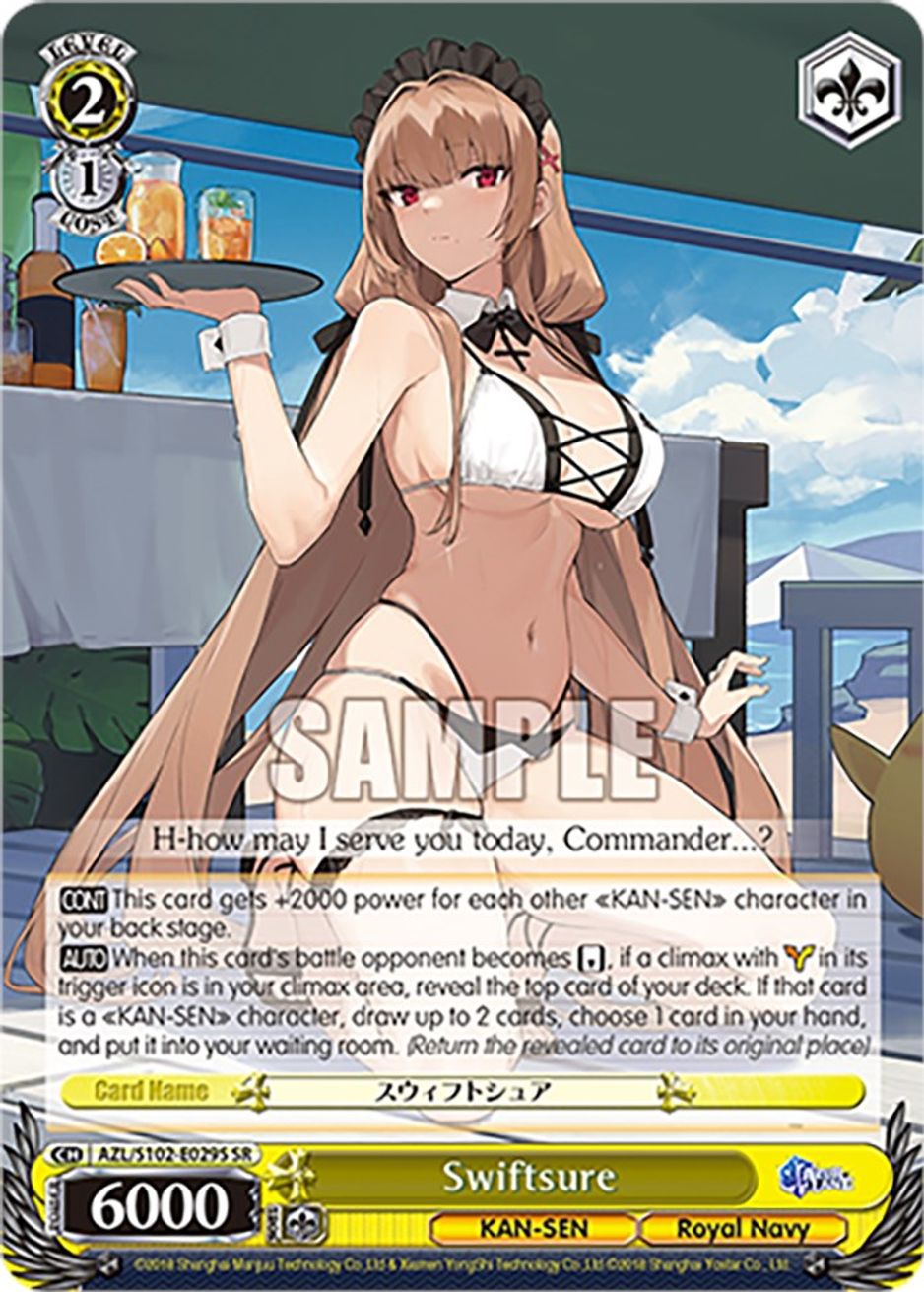 Swiftsure Sr Azur Lane Weiss Schwarz