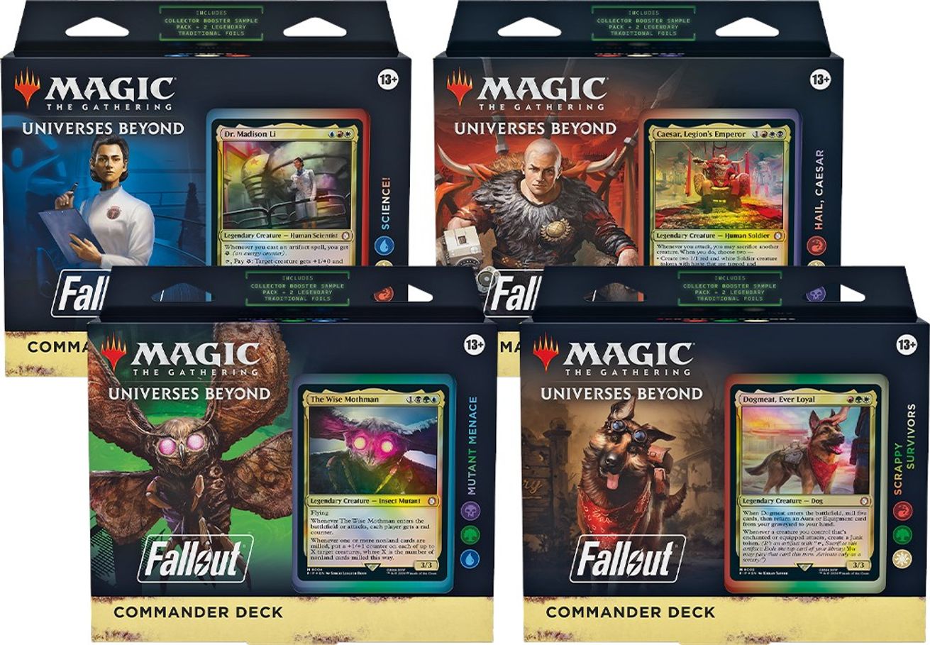 Universes Beyond: Fallout Commander Deck Case - Universes Beyond ...