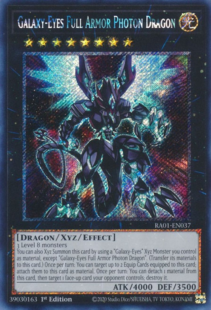 Galaxy-Eyes Full Armor Photon Dragon – DUPO-EN063 – Ultra Rare 1st Edition – Yu-Gi-Oh! TCG